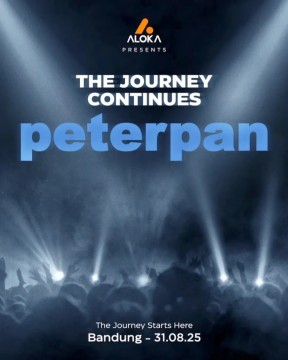 Konser Peterpan 'The Journey Continues' di Bandung Resmi Ditunda Imbas Demonstrasi