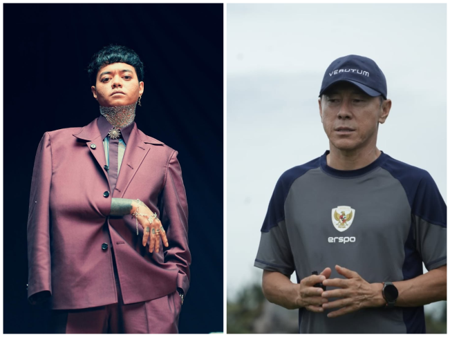 Kolaborasi Untuk Kemajuan Bola Indonesia, Reza Arap Serahkan Donasi Rp 230 juta ke Shin Tae Yong