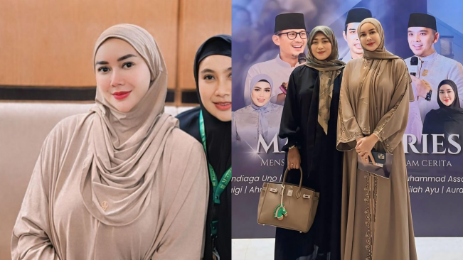 Menginspirasi, Aura Kasih Punya Gaya Hijab Sederhana tapi Selalu Memesona di Setiap Acara