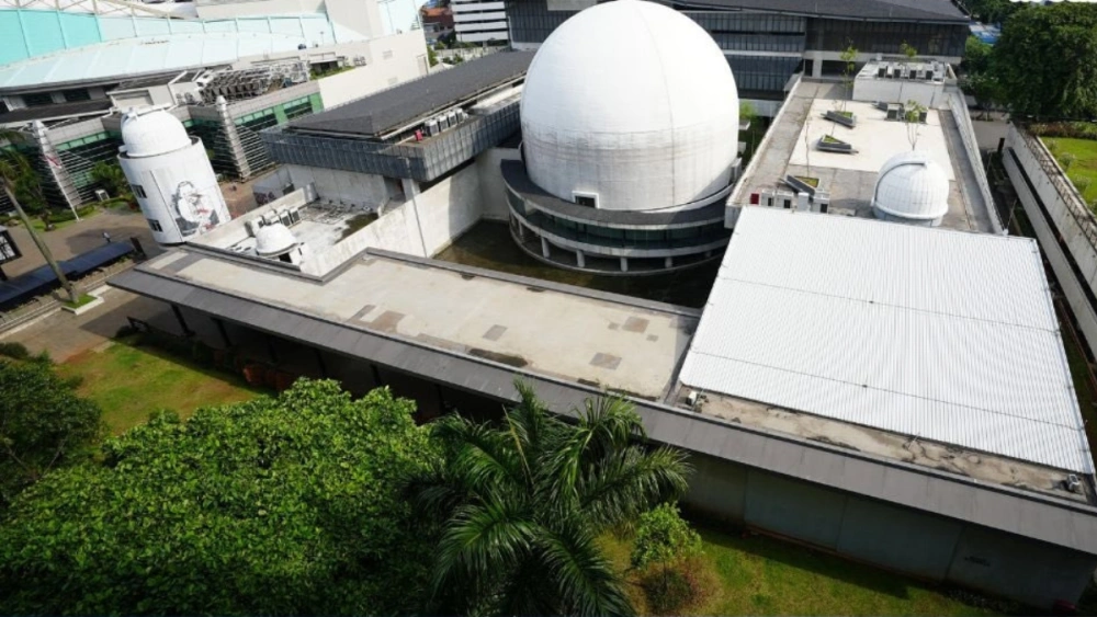 Planetarium Jakarta. [Instagram @disbuddki]