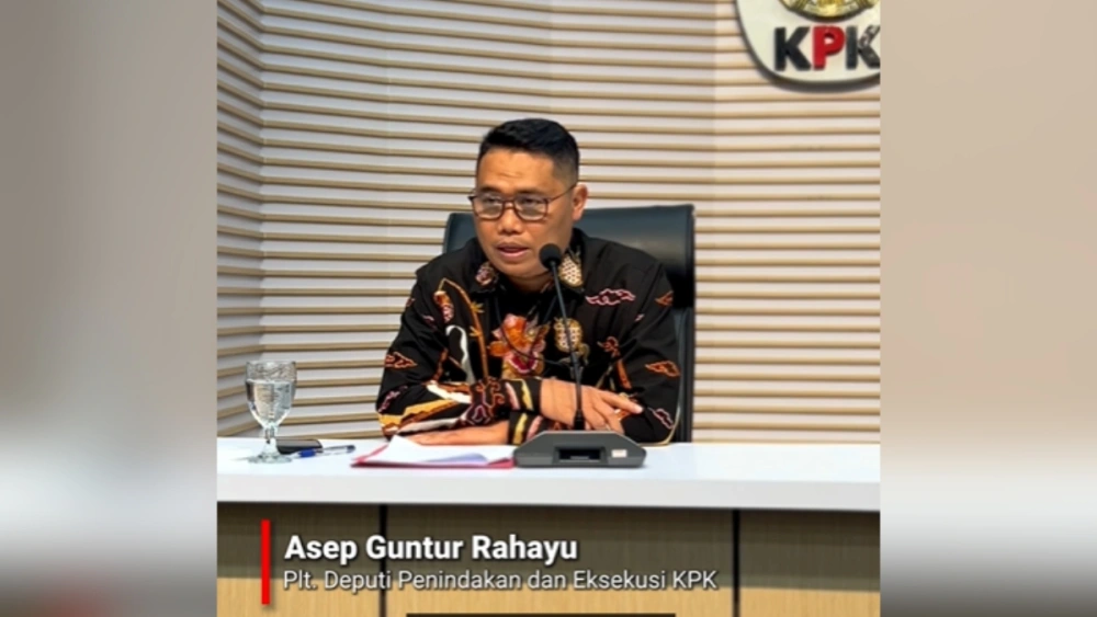 Plt Deputi Penindakan dan Eksekusi KPK, Asep Guntur Rahayu. [Dok. KPK]