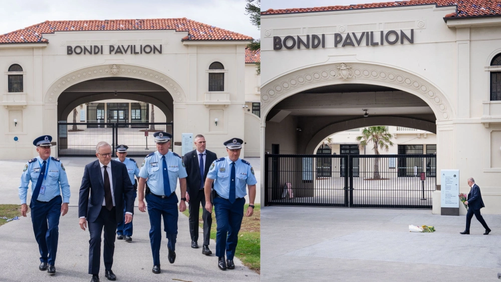 PM Australia Anthony Albanese berbela sungkawa atas korban penembakan Bondi Beach dan memuji Ahmed al-Ahmed. [X]