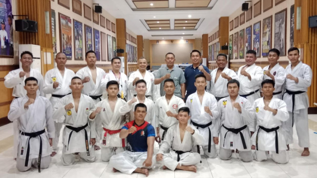 Tim Karate PMJ Latihan Pagi-Malam Jelang Kejuaraan Kapolri Cup 2024