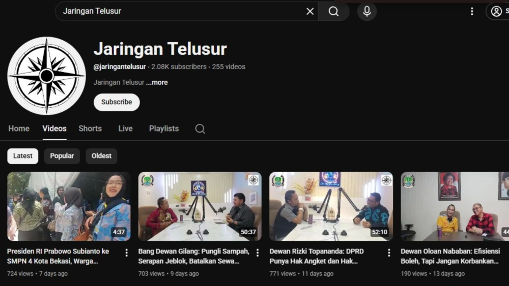 Heboh Pemkot Bekasi Bikin Podcast YouTube Rp540 Juta, Views-nya Cuman Seratusan