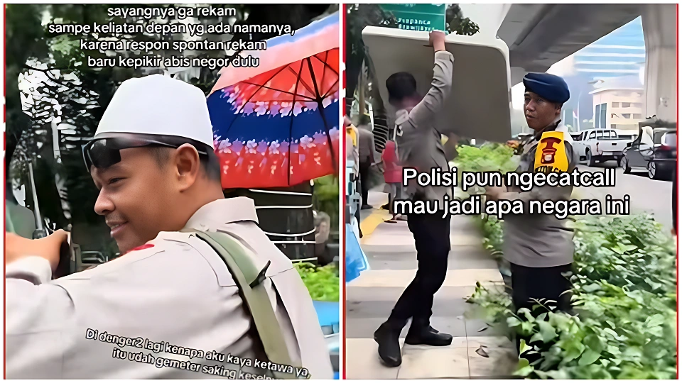 Viral! Oknum Polisi Diduga Lakukan Catcalling di Kebayoran Baru, Korban Berani Melawan