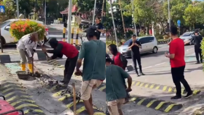 Di Tengah Hujatan Publik, Pemda Klaten Akhirnya Bongkar Polisi Tidur Setinggi 'Gunung'