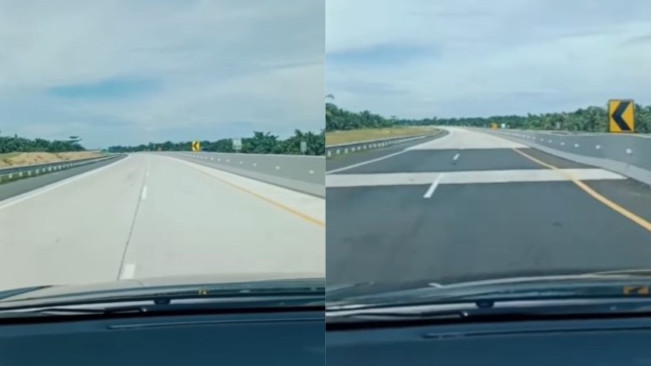 Viral Ada Polisi Tidur di Jalan Tol Brandan-Binjai, Mobil Sampai Loncat