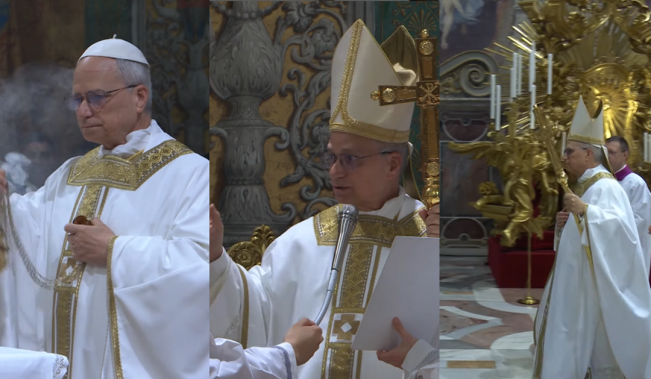 Pimpin Misa Pertama usai Terpilih, Paus Leo XIV Langsung Ikuti Jejak Paus Fransiskus