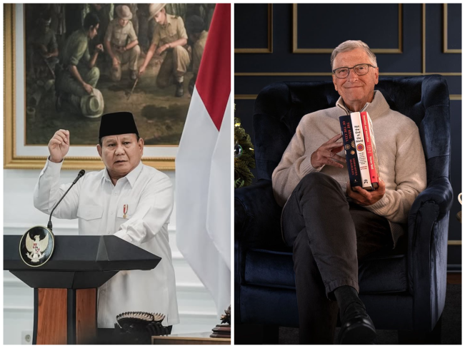 Berikan Dukungan untuk Makan Gizi Gratis, Bill Gates Ingin Bertemu dengan Presiden Prabowo