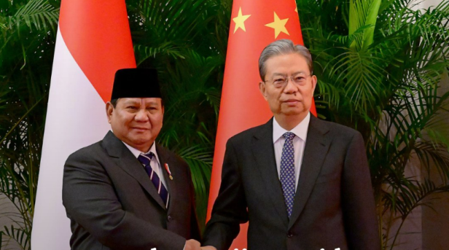 Prabowo Bertemu Zhao Leji, Tegaskan Komitmen Pererat Hubungan Indonesia-Tiongkok