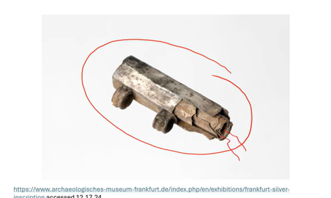 Prasasti Fankfurt. (YouTube Biblical Studies Today)