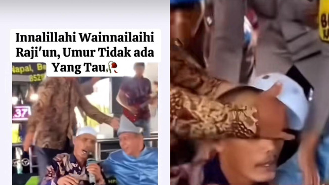 Pria Tua di Bengkulu Meninggal Dunia Saat Nyanyi di Resepsi Pernikahan (instagram)
