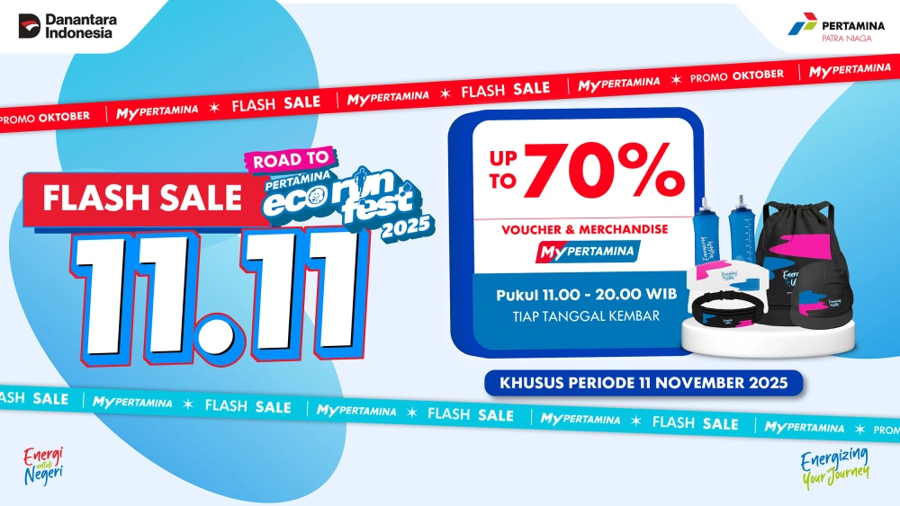 Promo 11.11 MyPertamina. [mypertamina.id]