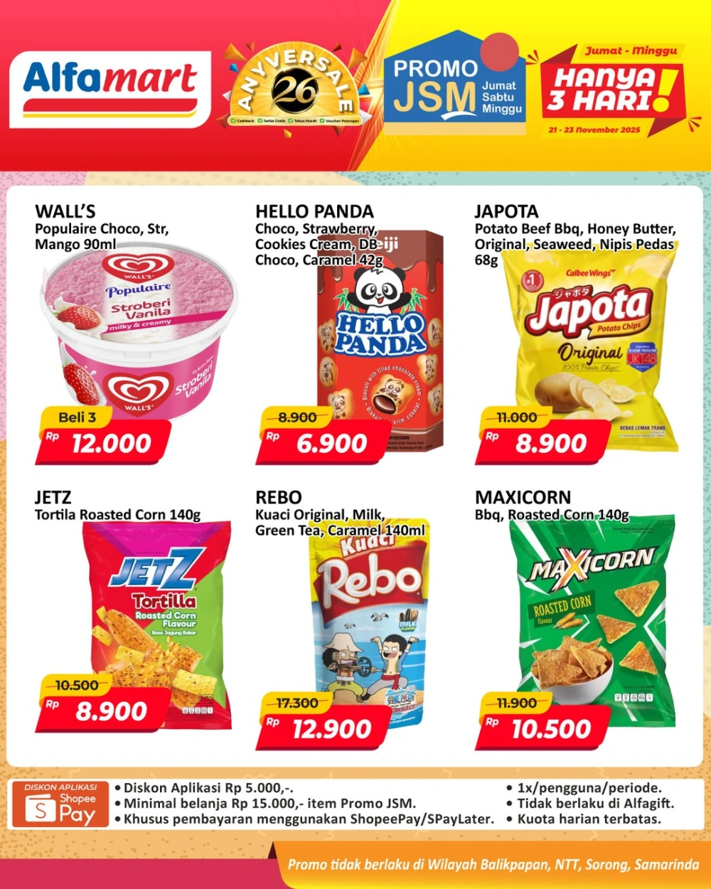 Promo JSM di Alfamart (Instagram)