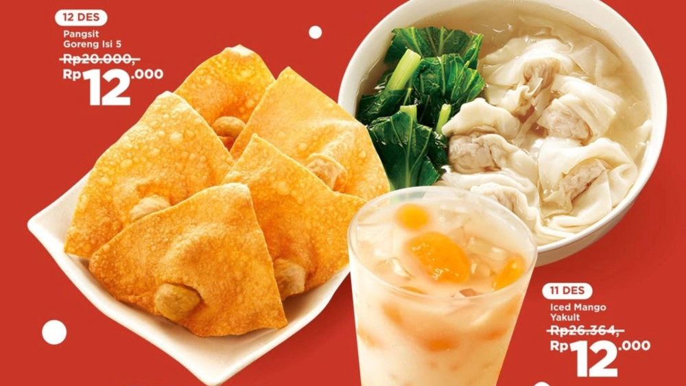 Promo Bakmi GM 12.12: Tebus Menu Andalan Cuma Rp12 Ribu, Berlaku Hari Ini!