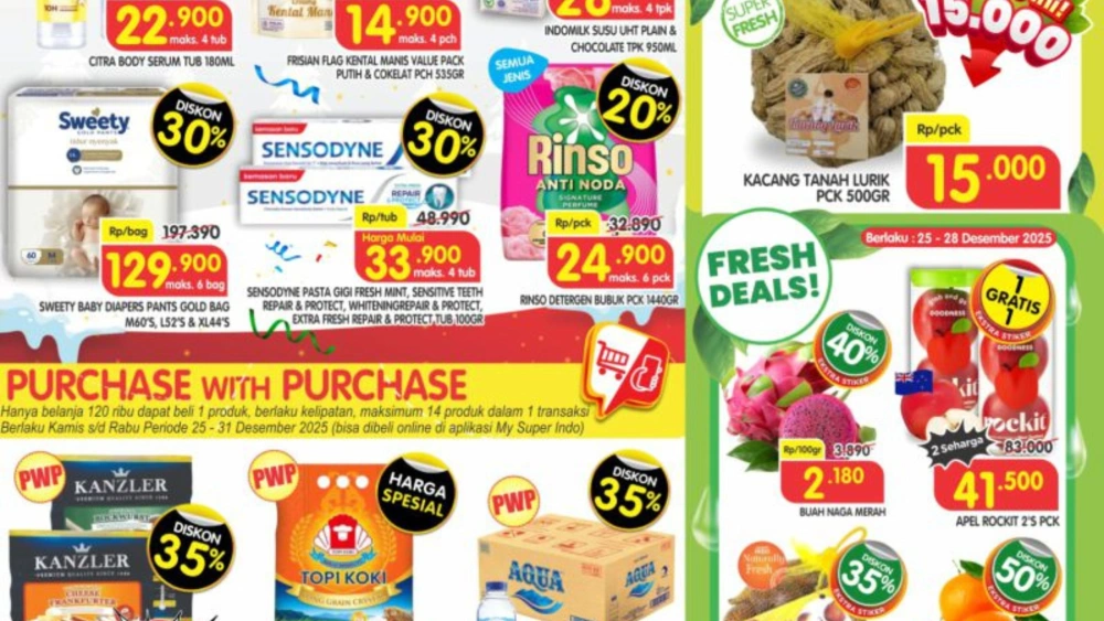 Promo diskon Superindo 25 Desember 2025. [superindo.co.id]