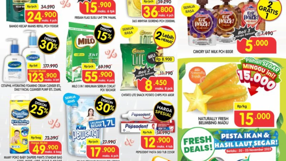 Promo Superindo 23 November 2025. [superindo.co.id]