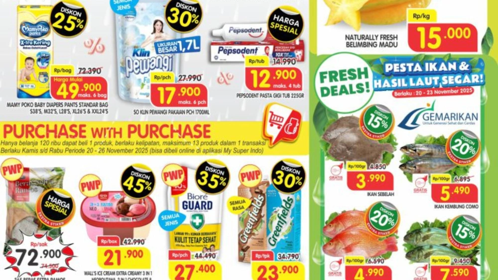 Promo Superindo 23 November 2025. [superindo.co.id]