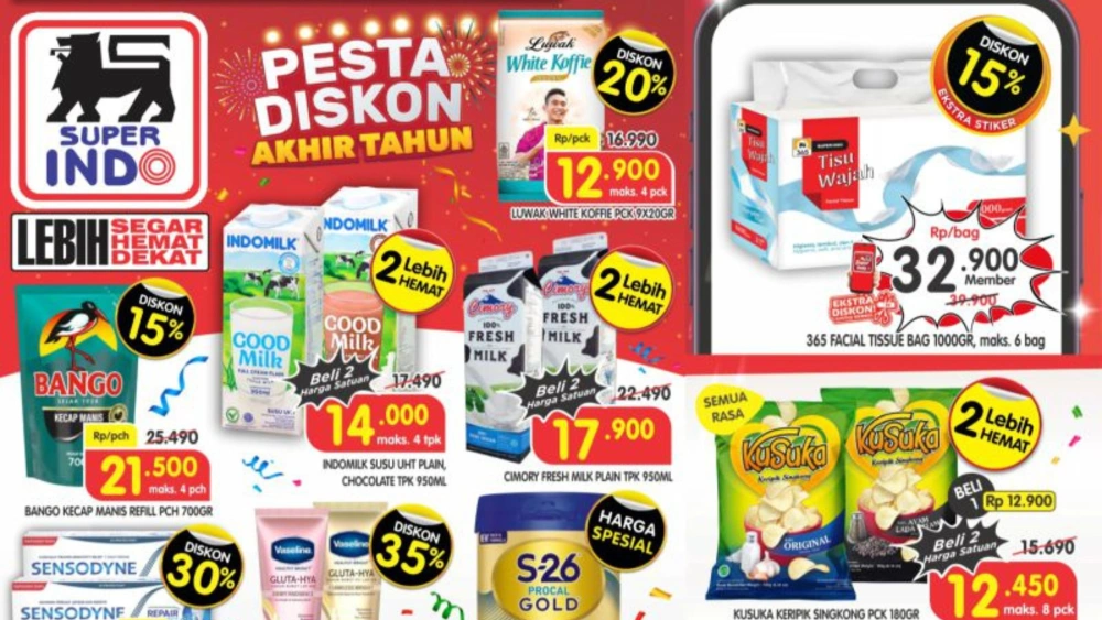 Daftar Promo Superindo Minggu, 30 November 2025: Diskon Akhir Pekan hingga 50 Persen