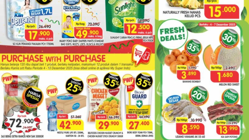 Promo Superindo 7 Desember 2025. [superindo.co.id]