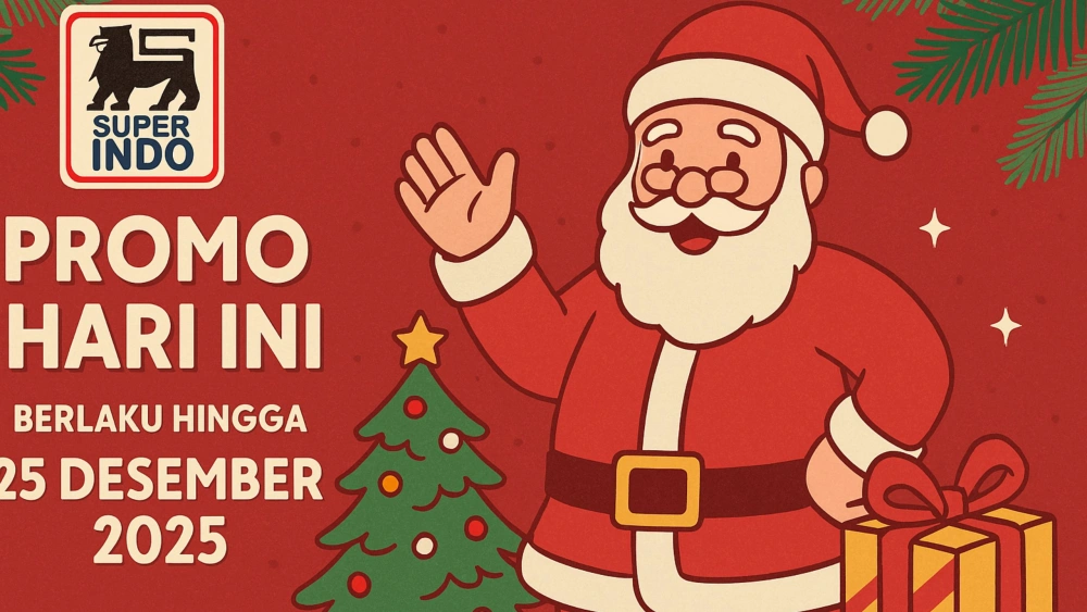 Promo Superindo Rabu, 24 Desember 2025: Diskon Terbesar 50 Persen hingga Hari Natal