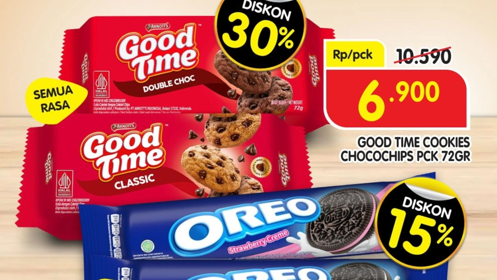 Promo Camilan Superindo Minggu, 9 November 2025: Diskon 30 Persen