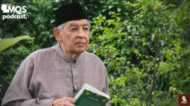 Tayang di Mana Kultum Ramadan  2025 Prof Quraish Shihab? Tahun Ini Bahas Asmaul Husna