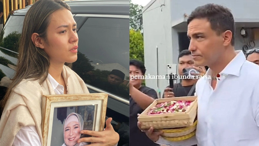 Hamish Daud Hadir di Pemakaman Ibunda Raisa, Jadi Sorotan Publik