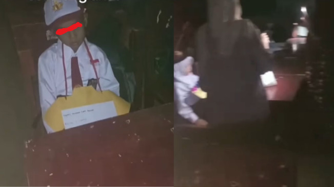 Viral Emak-Emak Rebutan Tempat Duduk Pagi-Pagi Buta di Hari Pertama Sekolah