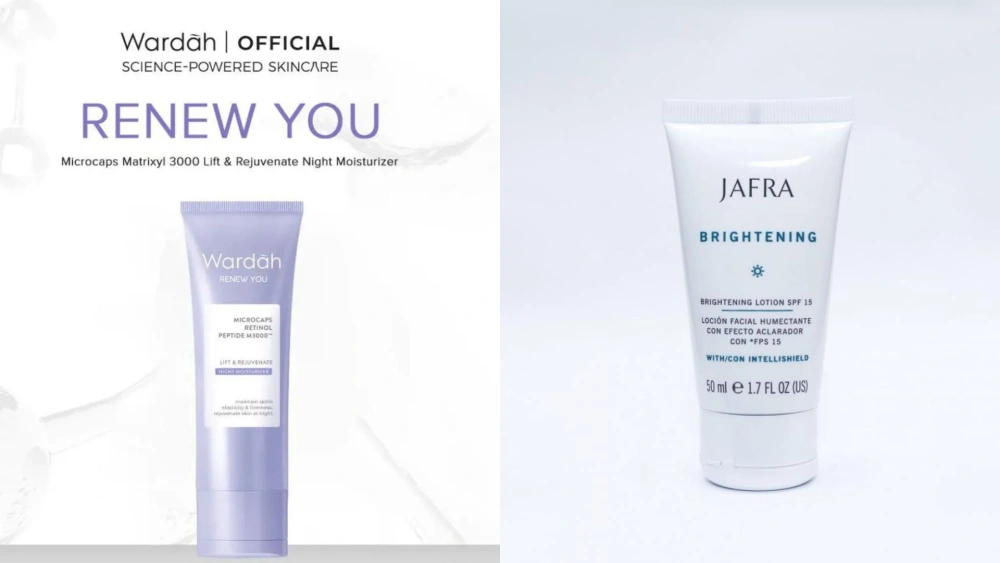 JAFRA Brightening Lotion SPF 15 cocok untuk kulit sensitif dan tampak lebih cerah alami.