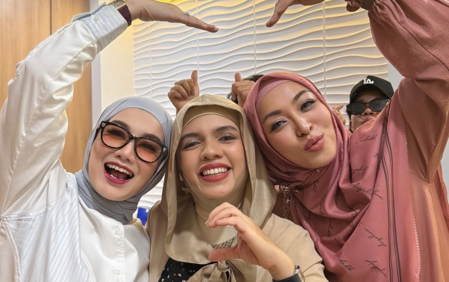Reza Artamevia, Geni Faruk dan Angelina Sondakh. (Instagram/@rezaartameviaofficial)