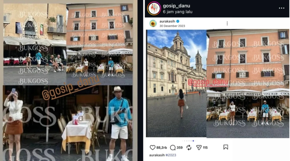 Ridwan Kamil dan Aura Kasih (Instagram)