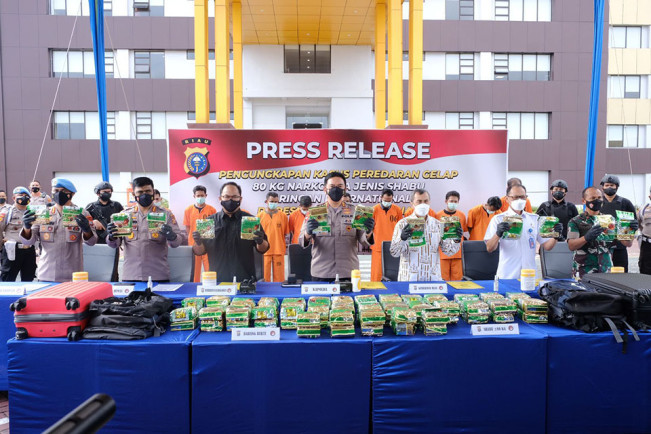 80 Kilogram Sabu dari Malaysia Disita, Irjen Iqbal Tabuh Genderang Perang
