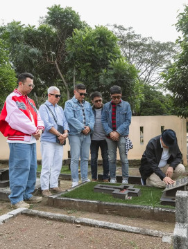 The Dudas-1 mengantar Roy Marten pulang kampung ke Salatiga. (Instagram @raffinagita1717)