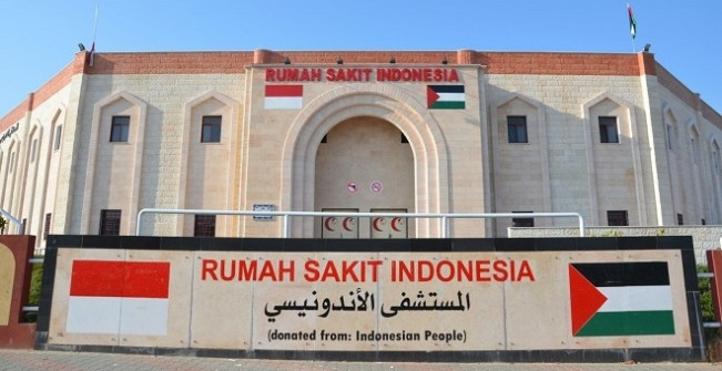 Rumah Sakit Indonesia di Gaza. (mer-c)