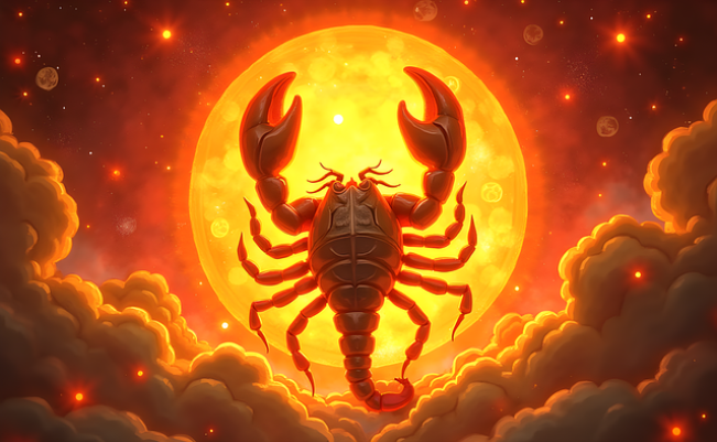 Zodiak Scorpio. (Pixabay @AiArtista)