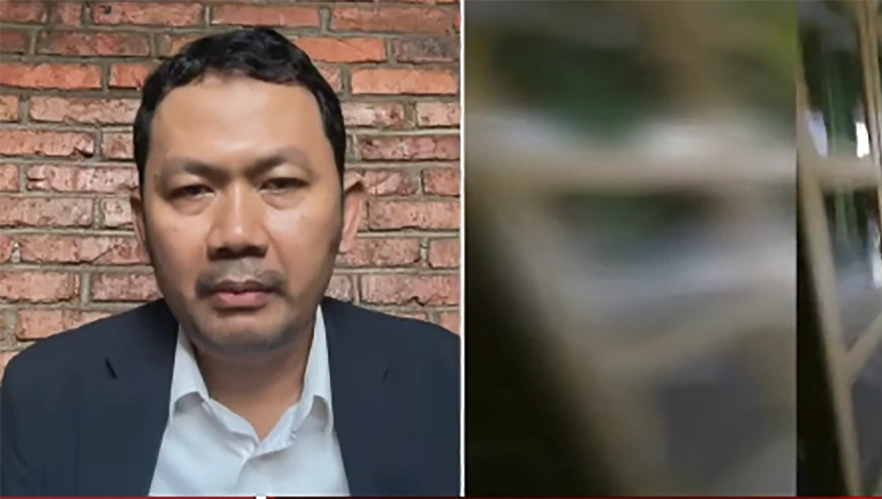 Ridlwan Habib, Pakar Terorisme dan Intelijen [Foto: tangkap layar Kompas TV]