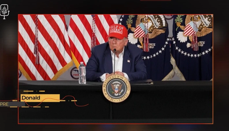 Presiden AS Donald Trump  [Foto: tangkap layar video Al Jazeera/The Take]