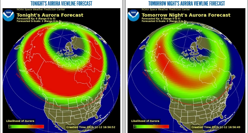 Sumber gambar: www.swpc.noaa.gov