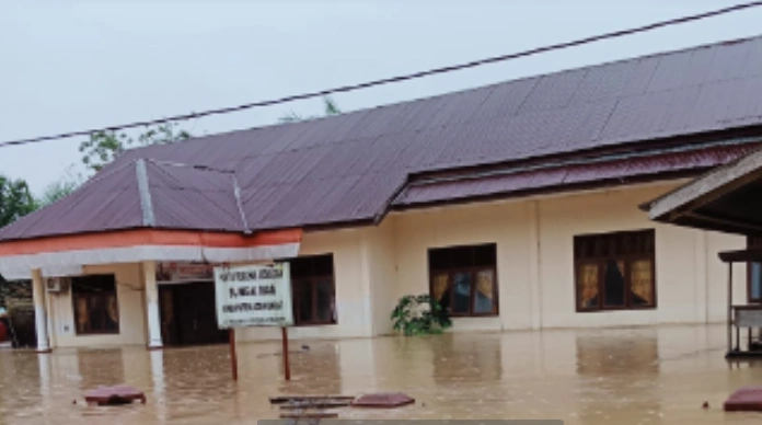 Kondisi banjir di Kabupaten Aceh Barat [Foto: BPBD Aceh Barat/BNPB]