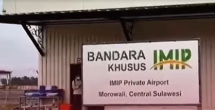 Bandara IMIP di Morowali. [Istimewa]