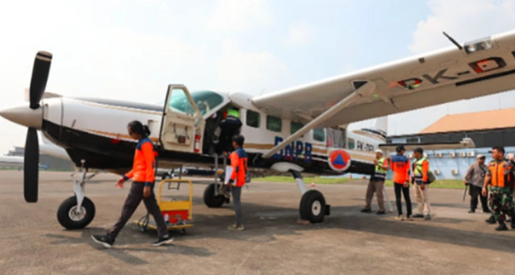 BNPB masih kesulitan mengirimkan bantuan ke sejumlah titik di Sumatera.