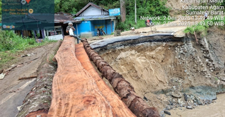 Akses Terputus, 15.300 Warga Terdampak Banjir dan Longsor Agam Sumbar Masih Mengungsi