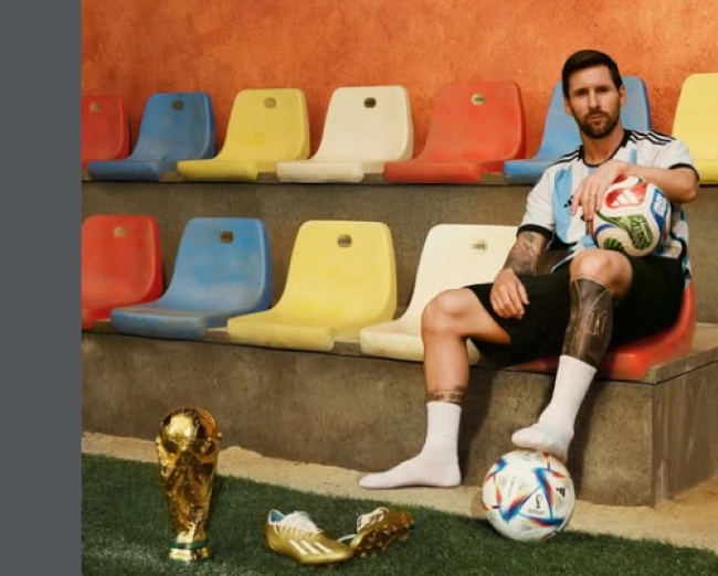 Messi dan sejumlah penghargaan yang didapatnya sepanjang karier [Foto: IG leomessi]