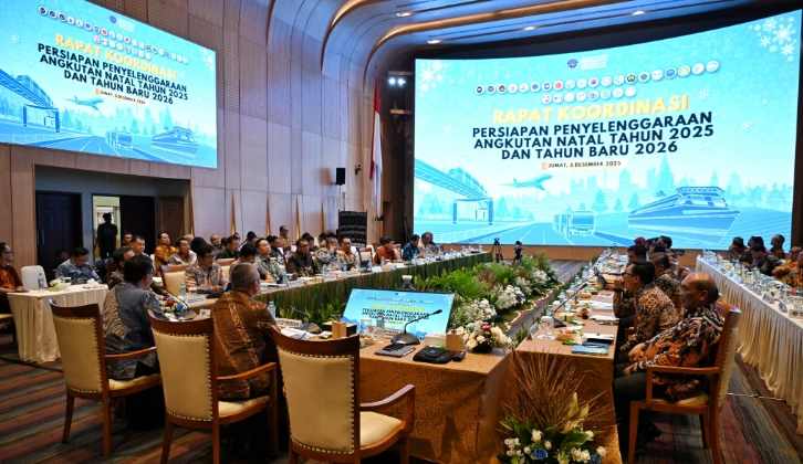 Rapat persiapan angkutan Nataru 2025/2026 [Foto: Humas Kemenhub]