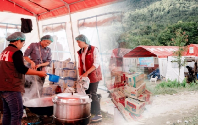 Per Hari Kemensos Mengeluarkan Rp2 Miliar untuk 39 Dapur Umum Tiga Wilayah Bencana