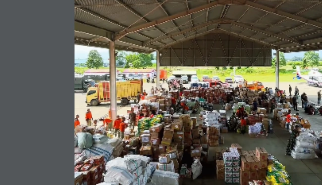 BNPB Klarifikasi Berita ‘Tenda BNPB Baru Dipasang Jelang Kedatangan Presiden’