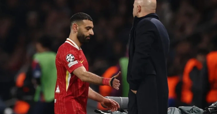 Mo Salah dan Arne Slot [Foto; Instagram mosalah]