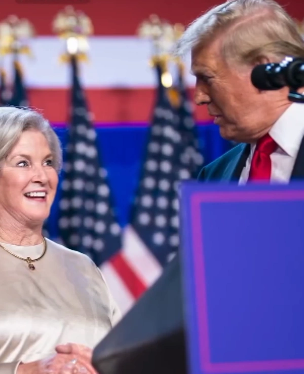 Presiden Trump dan Kepala Staf Gedung Putih Susie Wiles [Foto: IG susiie_wiles]