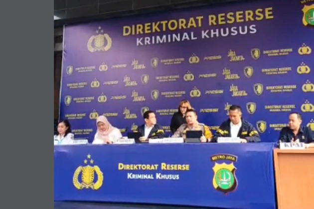 Pengungkapan kasus aborsi ilegal di Apartemen Jl Basuki Rahmat Jatim  oleh Ditreskrimsus polda Metro Jaya, Rabu (17/12/2025) [Foto:tangkap layar]